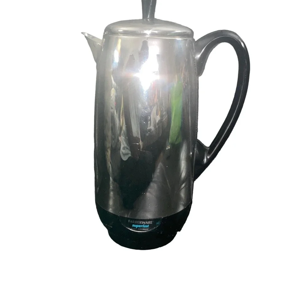 Farberware‎ Superfast 12 Cup Electric Coffee Percolator Stainless Steel FCP412-A